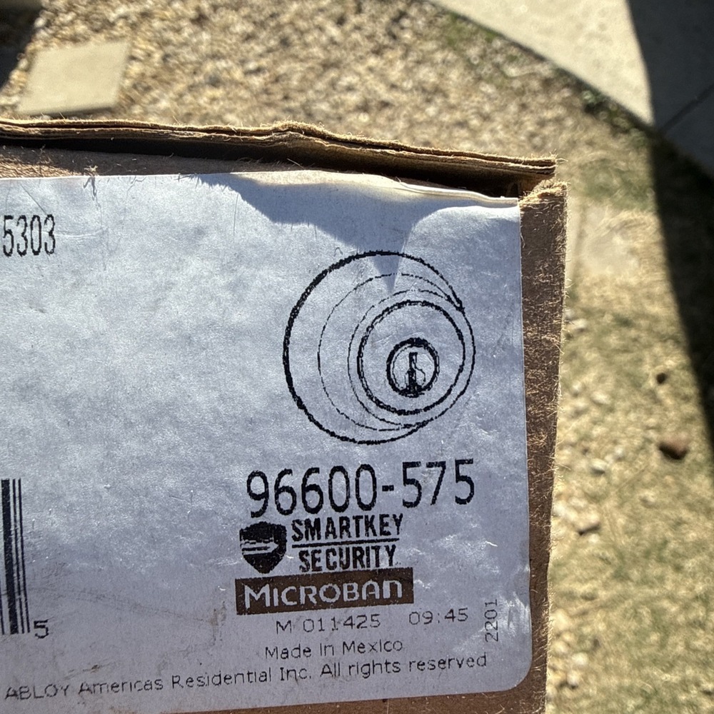 Kwikset 660 15 SMT Single Cylinder Deadbolt with SmartKey - Satin Nickel